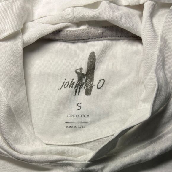 2022 MLB All Star Game Johnnie-O White Long Sleeve Shirt Hooded Men’s Size S - Picture 5 of 7